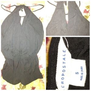 Aeropostale black romper